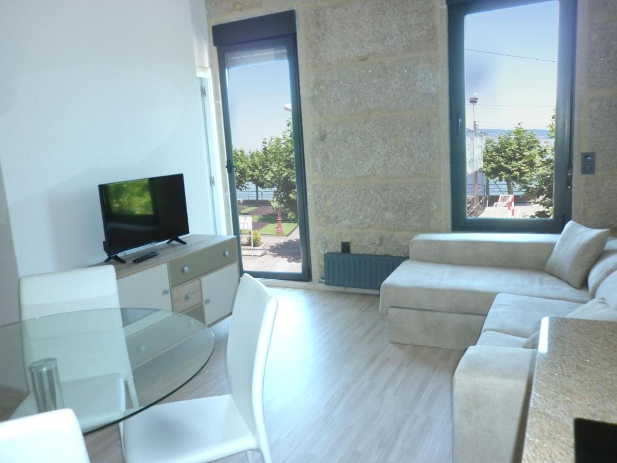 Piso Con Vistas A 30M Playa Alojamientos Vacay Bueu Kültér fotó
