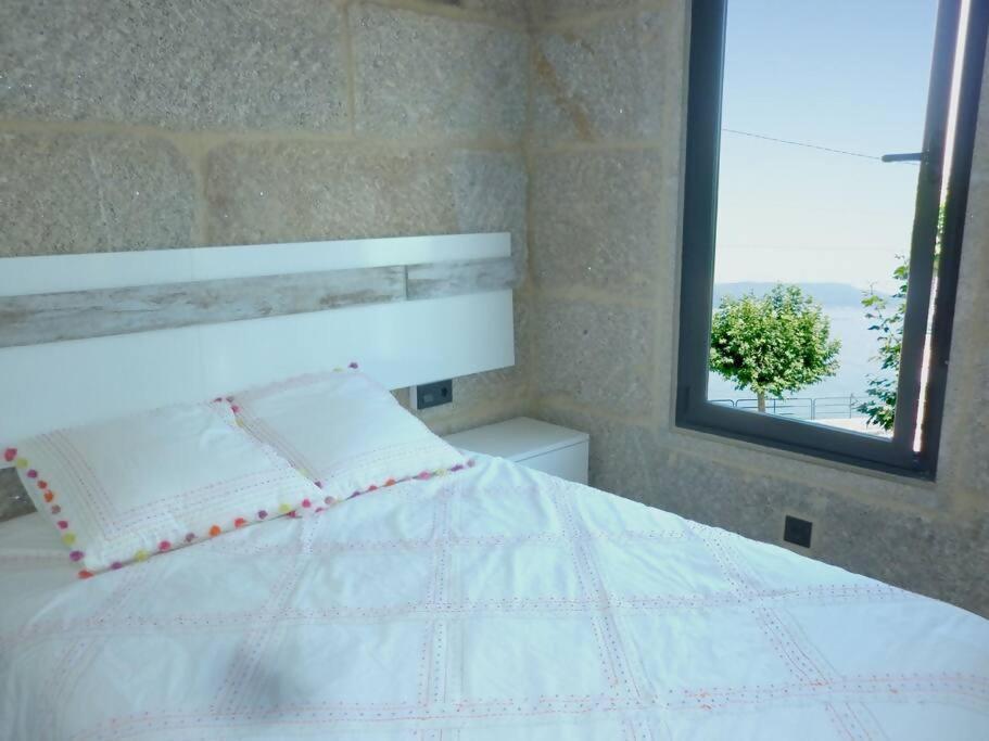 Piso Con Vistas A 30M Playa Alojamientos Vacay Bueu Kültér fotó